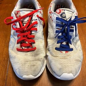 Saucony Kinvara 11 red white blue size 8